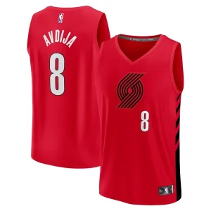 Deni Avdija Portland Trail Blazers Fast Break Player Jersey Statement Edition Splendide Red - Événement exclusif - Soyez l'un des premiers à avoir ce maillot