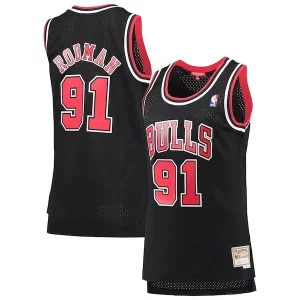 Dennis Rodman Chicago Bulls Notable Women's Hardwood Classics Swingman Jersey Black - Nouvelle arrivée - Êtes-vous prêt pour la saison ?