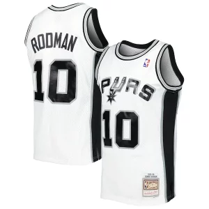 Dennis Rodman San Antonio Spurs Luxueux 2001/02 Hardwood Classics Swingman Jersey White - Collectionner ce maillot rare - Augmentez la valeur de votre collection