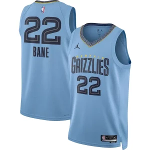 Desmond Bane Memphis Grizzlies Jordan Brand Unisex Swingman Jersey Statement Edition Light Blue Tendance - Maillot de qualité supérieure - Durable et résistant