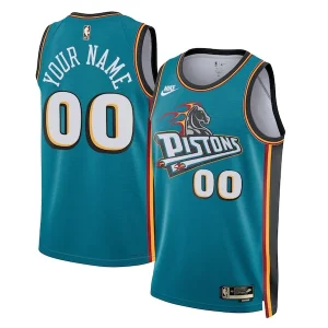 Detroit Pistons Nike Unisex Notable 2022/23 Custom Swingman Jersey Classic Edition Teal - Offre spéciale - Achetez maintenant et économisez