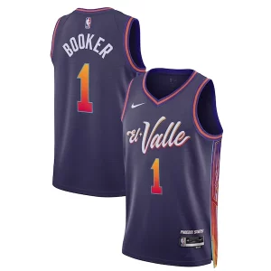 Devin Booker Éclatant Phoenix Suns Nike Unisex 2023/24 Swingman Jersey Purple City Edition - Dernières unités - Ne manquez pas cette opportunité