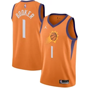 Devin Booker Phoenix Suns Jordan Brand 2020/21 Swingman Moderne Jersey Statement Edition Orange - Stock limité - Commandez vite votre maillot exclusif