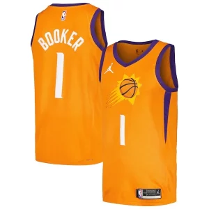 Devin Booker Phoenix Suns Jordan Brand Swingman Player Jersey Statement Edition Luxueux Orange - Événement exclusif - Soyez l'un des premiers à avoir ce maillot