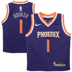 Devin Booker Phoenix Suns Nike Preschool Replica Captivant Jersey Purple Icon Edition - Idéal pour les soirées de sport - Montrez votre style
