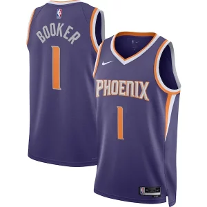 Devin Booker Phoenix Suns Nike Unisex Swingman Jersey Distingué Icon Edition Purple/White - Fait à la main - Un produit unique et de qualité