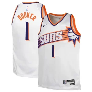 Devin Booker Phoenix Suns Nike Youth Swingman Jersey Association Edition White Sophistiqué - Parfait pour le match jour - Montrez votre support avec style