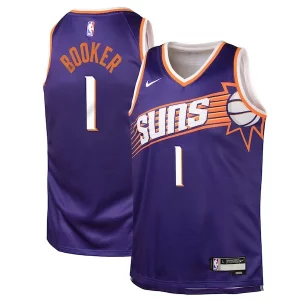 Devin Charming Booker Phoenix Suns Nike Youth Swingman Jersey Icon Edition Purple - Idéal pour les collectionneurs - Qualité premium garantie