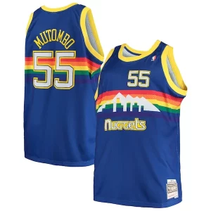 Dikembe Mutombo Denver Nuggets 1991/92 Big & Tall Hardwood Exquisite Classics Swingman Jersey Royal - Promotion limitée - Profitez de la réduction avant qu'elle ne soit terminée