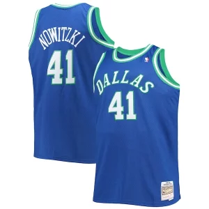 Dirk Nowitzki Dallas Mavericks Big & Tall 1998/99 Hardwood Haut de gamme Classics Swingman Jersey Blue - Collectionner ce maillot rare - Augmentez la valeur de votre collection