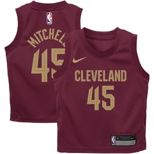Donovan Mitchell Cleveland Confortable Cavaliers Nike Toddler Swingman Player Jersey Icon Edition Wine - Garantie satisfaction - Si vous n'êtes pas satisfait
