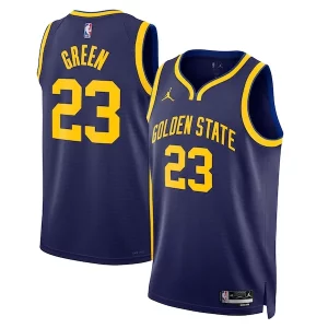 Draymond Green Golden State Warriors Jordan Brand Unisex Magnifique Swingman Jersey Statement Edition Navy - Vêtement de fan emblématique - Montrez votre amour pour l'équipe