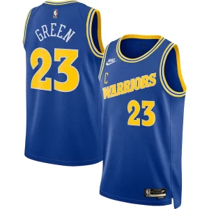 Draymond Green Golden State Warriors Nike Swingman Jersey Classic Edition Blue Vibrant - Événement exclusif - Soyez l'un des premiers à avoir ce maillot