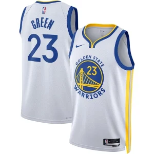 Draymond Green Golden State Warriors Stylish Nike Unisex Swingman Jersey Association Edition White/Royal - Vêtement de fan emblématique - Montrez votre amour pour l'équipe