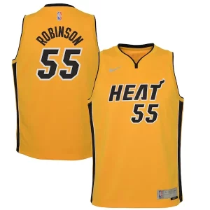 Duncan Robinson Miami Heat Nike Youth 2020/21 Swingman Player Jersey Trophy Gold Earned Gracieux Edition - Idéal pour les soirées de sport - Montrez votre style