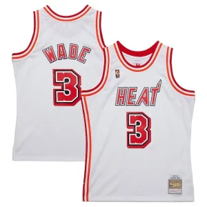 Dwyane Wade Miami Heat 2007/08 Hardwood Classics Swingman Jersey White Collectible - Giftez-le à un fan dévoué - Livraison en temps pour les fêtes