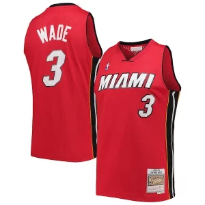 Dwyane Wade Miami Heat Big & Tall Hardwood Collectible Classics 2005/06 Swingman Jersey Red - Stock limité - Commandez vite votre maillot exclusif