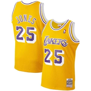 Ed Jones Los Angeles Lakers 1994/95 Hardwood Classics Authentique Swingman Jersey Gold - Promotion limitée - Profitez de la réduction avant qu'elle ne soit terminée