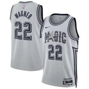 Franz Wagner Orlando Magic Nike Unisex Tendance 2024/25 Swingman Player Jersey City Edition Silver - Maillot de collection - Un bijou pour les amateurs