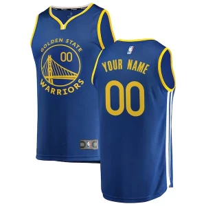 Golden State Tendance Warriors Youth 2019/20 Fast Break Custom Replica Jersey Royal Icon Edition - Confort et style combinés - Pour un look exceptionnel