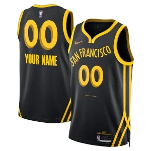 Golden State Warriors Tendance Nike Unisex 2023/24 Custom Swingman Jersey Black City Edition - Collectionner ce maillot rare - Augmentez la valeur de votre collection