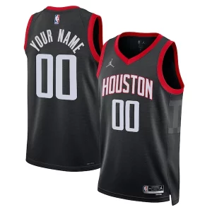 Houston Rockets Jordan Brand Unique Unisex 2022/23 Swingman Custom Jersey Statement Edition Black - Nouvelle arrivée - Êtes-vous prêt pour la saison ?