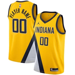 Indiana Pacers Jordan Brand Swingman Custom Jersey Statement Charming Edition Gold - Pour les joueurs de basketball amateurs - Adapté à tous les styles de jeu