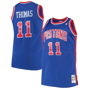 Isaiah Thomas Detroit Pistons 1988/89 Big & Tall Hardwood Classics Swingman Jersey Royal Gracieux - Maillot de championnat - Revivez les victoires glorieuses
