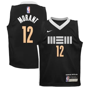 Ja Élégant Morant Memphis Grizzlies Nike Toddler Swingman Replica Jersey City Edition Black - Design innovant - Écarte-vous du commun des mortels