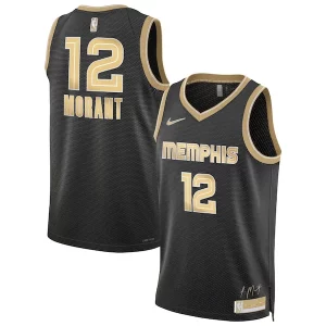 Ja Morant Memphis Captivant Grizzlies Nike Unisex Select Series Swingman Jersey聽鈥?Black - Confort et style combinés - Pour un look exceptionnel