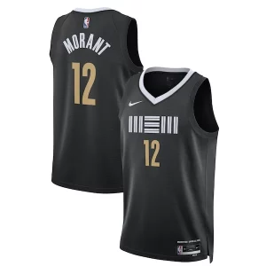 Ja Morant Memphis Magnifique Grizzlies Nike Unisex 2023/24 Swingman Jersey Black City Edition - Pour les amateurs de basketball passionnés - Livraison rapide