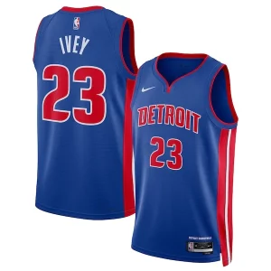 Jaden Ivey Detroit Pistons Nike Unisex 2022 NBA Draft First Round Authentique Pick Swingman Jersey Icon Edition Blue - Livraison gratuite - Économisez sur les frais d'expédition