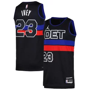 Jaden Ivey Detroit Pistons Notable Jordan Brand Unisex Swingman Jersey Statement Edition Black - Pour les amateurs de basketball passionnés - Livraison rapide