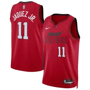 Jaime Jaquez Jr. Miami Heat Premium Nike Unisex 2024/25 Swingman Player Jersey City Edition Red - Offre d'achat groupé - Achetez avec vos amis et économisez