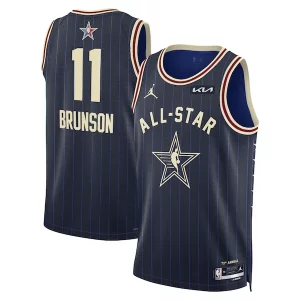 Jalen Brunson Jordan Brand Unisex Notable 2024 NBA All Star Game Swingman Jersey Navy - Stock limité - Commandez vite votre maillot exclusif