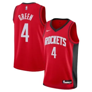 Jalen Green Houston Rockets Nike Youth Swingman Jersey Icon Edition Red Vibrant - Édition limitée - Uniques dans leur genre