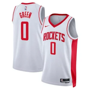 Jalen Green Notable Houston Rockets Nike Swingman Jersey Association Edition White - Vêtement de fan emblématique - Montrez votre amour pour l'équipe