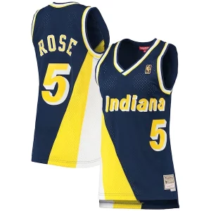 Jalen Rose Indiana Pacers Premium Women's 1996/97 Hardwood Classics Swingman Jersey Navy - Pour les amateurs de basketball passionnés - Livraison rapide