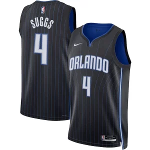 Jalen Suggs Notable Orlando Magic Nike Unisex Swingman Jersey Icon Edition Black/White - Promotion limitée - Profitez de la réduction avant qu'elle ne soit terminée