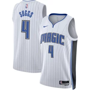 Jalen Suggs Orlando Magic Nike Unisex Swingman Jersey Association Edition Exclusif White/Black - Style contemporain - Restez à la mode avec ce maillot
