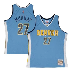 Jamal Murray Denver Nuggets 2016/17 Éclatant Throwback Swingman Jersey Powder Blue - Pour les matchs d'athlétisme - Restez frais et confortable