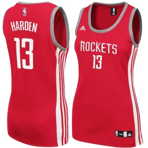 James Harden Houston Rockets adidas Women's Haut de gamme Replica Jersey Red - Pour les fans de la ligue - Un maillot authentique de la compétition