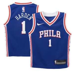 James Harden Philadelphia Authentique 76ers Nike Preschool Swingman Player Jersey Icon Edition Royal - Style contemporain - Restez à la mode avec ce maillot