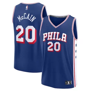 Jared McCain Philadelphia 76ers Youth 2024 NBA Draft Fast Break Player Jersey Icon Éclatant Edition Royal - Fait à la main - Un produit unique et de qualité