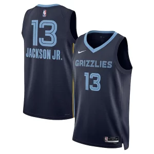 Jaren Jackson Jr. Collectible Memphis Grizzlies Nike Unisex Swingman Jersey Icon Edition Navy - Dernières unités - Ne manquez pas cette opportunité