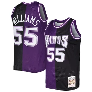 Jason Williams Sacramento Kings Hardwood Uniques Classics 2000/01 Split Swingman Jersey Purple/Black - Dernières unités - Ne manquez pas cette opportunité