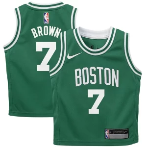 Jaylen Brown Boston Celtics Nike Preschool Swingman Player Jersey Icon Edition Refiné Kelly Green - Garantie satisfaction - Si vous n'êtes pas satisfait