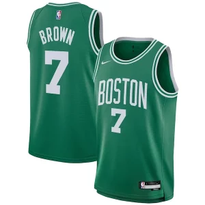 Jaylen Brown Boston Celtics Nike Youth Swingman Jersey Icon Edition Kelly Green Classique - Édition commemorative - Souvenez-vous des moments inoubliables