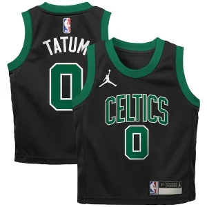 Jayson Tatum Boston Celtics Jordan Brand Preschool 2022/23 Distingué Replica Jersey Statement Edition Black - Édition limitée - Uniques dans leur genre