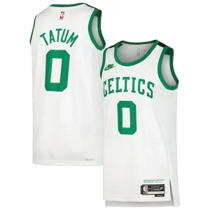 Jayson Tatum Boston Celtics Nike Swingman Player Exquisite Jersey Classic Edition White - Parfait pour le match jour - Montrez votre support avec style